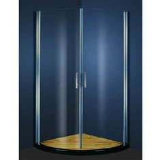 Yuvarlak slayt alüminyum duş kapıları