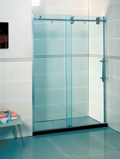 Duş kapıları çerçevesiz temperli cam